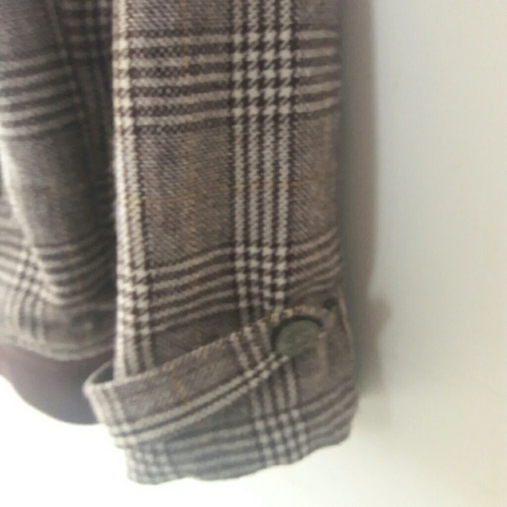 SEAN JOHN Plaid Hooded Coat / Jacket, XL